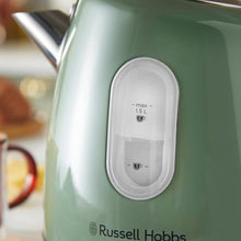 Load image into Gallery viewer, RUSSELL HOBBS <BR>
Stylevia Kettle, 1.5 Litre <BR>
Sage <BR>
