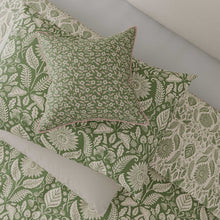 Load image into Gallery viewer, HELENA SPRINGFIELD &lt;BR&gt;
Sunflowers Duvet Set &lt;BR&gt;
Green &lt;BR&gt;

