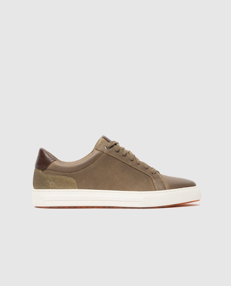 RODD & GUNN <BR>
Transit Sneaker <BR>
Sandstone & Sea <BR>