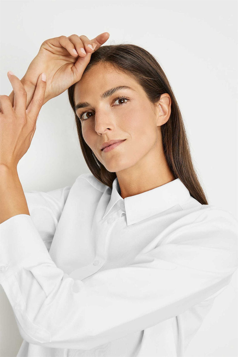 GERRY WEBER <BR>
Smart Wear Classic shirt <BR>
White <BR>