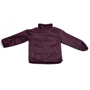 HUNTER  JACKET <BR>
Ideal School Jacket, Nylon Outer, Fleece interior, Reflective Piping <BR>