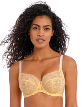 Load image into Gallery viewer, FREYA &lt;BR&gt;
Off Beat Side Support Bra &lt;BR&gt;
Lemon &lt;BR&gt;
