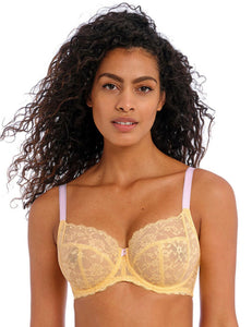 FREYA <BR>
Off Beat Side Support Bra <BR>
Lemon <BR>