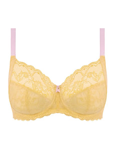 FREYA <BR>
Off Beat Side Support Bra <BR>
Lemon <BR>