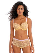 Load image into Gallery viewer, FREYA &lt;BR&gt;
Off Beat Side Support Bra &lt;BR&gt;
Lemon &lt;BR&gt;

