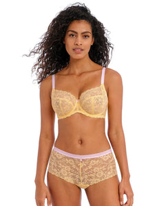 FREYA <BR>
Off Beat Side Support Bra <BR>
Lemon <BR>