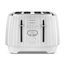Load image into Gallery viewer, DELONGHI &lt;BR&gt;
Ballerina 4 Slice Toaster &lt;BR&gt;
White &lt;BR&gt;
