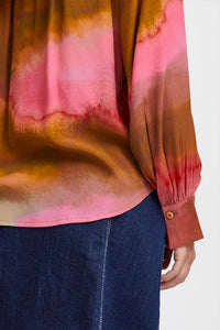 FRANSA<BR>
Bekka Blouse<BR>
Multi<BR>