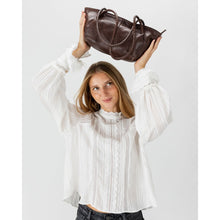 Load image into Gallery viewer, BIBA <BR>
Leather Somerville shoulder bag <BR>
Available in Black &amp; Brown <BR>
