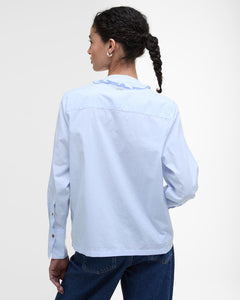 BARBOUR <BR>
Cecelia Striped Shirt <BR>
Blue <BR>
