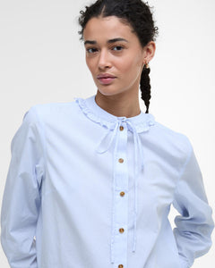 BARBOUR <BR>
Cecelia Striped Shirt <BR>
Blue <BR>