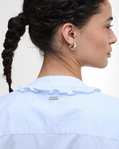BARBOUR <BR>
Cecelia Striped Shirt <BR>
Blue <BR>