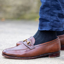 Load image into Gallery viewer, SWOLE PANDA &lt;br&gt;
Mens bamboo sock &lt;br&gt;
Charcoal &lt;br&gt;
UK 7-11
