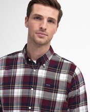 Load image into Gallery viewer, BARBOUR <BR>
Crossfell Tailored Shirt <BR>
Tartan Merlot or Blue options <BR>
