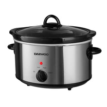 Load image into Gallery viewer, DAEWOO &lt;BR&gt;
3.5L Stainless Steel Slow Cooker &lt;BR&gt;
