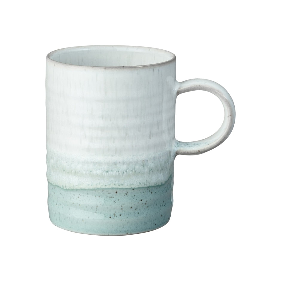 DENBY <BR>
Kiln Ridged Mug <BR>
Green <BR>
