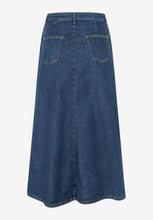 Load image into Gallery viewer, MORE AND MORE&lt;BR&gt;
Maxi Denim Skirt&lt;BR&gt;
Denim Blue&lt;BR&gt;
