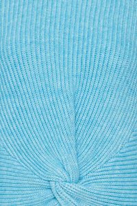 FRANSA<BR>
Elena Knit Jumper<BR>
Turquoise<BR>