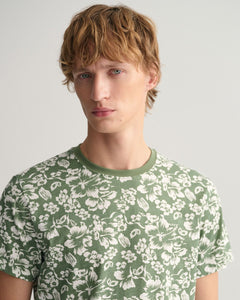 GANT <BR>
Floral Printed T-Shirt <BR>