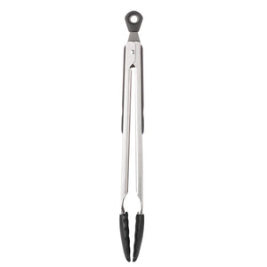 FUSION <BR>
Stainless Steel Tongs with Silicone Tips <BR>