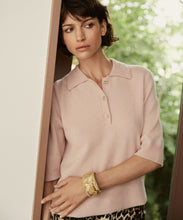 Load image into Gallery viewer, MASAI <BR>
Fynoria Collared Knit <BR>
Primrose Pink <BR>
