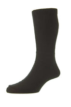 Load image into Gallery viewer, HJ HALL<BR>
Cotton Diabetic Socks<BR>
Navy, Black or Olive <BR>

