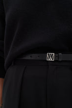 Load image into Gallery viewer, INWEAR&lt;BR&gt;
Logor Belt&lt;BR&gt;
Black and Silver&lt;BR&gt;
