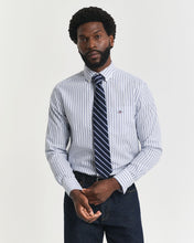 Load image into Gallery viewer, GANT<BR>
Classic Poplin Stripe Shirt<BR>
Sky blue or Red stripe <BR>
