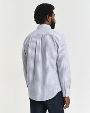 Load image into Gallery viewer, GANT<BR>
Classic Poplin Stripe Shirt<BR>
Sky blue or Red stripe <BR>
