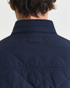GANT<BR>Quilted outerwear jacket <BR>Taupe, Navy <br>