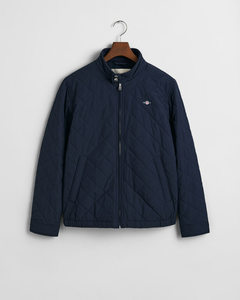 GANT<BR>Quilted outerwear jacket <BR>Taupe, Navy <br>