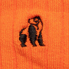 Load image into Gallery viewer, SWOLE PANDA &lt;br&gt;
Mens bamboo sock&lt;br&gt;
Tangerine&lt;br&gt;
UK 7-11
