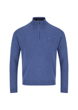 Load image into Gallery viewer, KESSLER &lt;BR&gt;
Paul 1/4 Zip Knit &lt;BR&gt;
Many plain colours available &lt;BR&gt;

