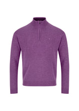 Load image into Gallery viewer, KESSLER &lt;BR&gt;
Paul 1/4 Zip Knit &lt;BR&gt;
Many plain colours available &lt;BR&gt;
