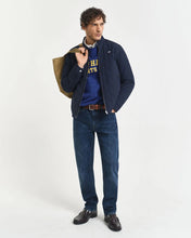 Load image into Gallery viewer, GANT&lt;BR&gt;
Quilted Windcheater&lt;BR&gt;
Navy&lt;BR&gt;
