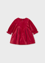 Load image into Gallery viewer, MAYORAL &lt;BR&gt;
Velvet Baby Dress &lt;BR&gt;
Red &lt;BR&gt;
