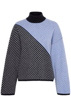 Load image into Gallery viewer, INWEAR&lt;BR&gt;
Rance Knit Jumper&lt;BR&gt;
Blue&lt;BR&gt;

