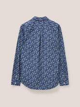 Load image into Gallery viewer, WHITE STUFF &lt;BR&gt;
Mens Longsleeve Scattered Flowers Shirt &lt;BR&gt;
Dark Navy &lt;BR&gt;
