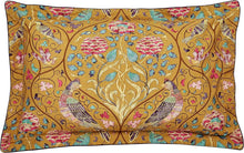 Load image into Gallery viewer, WILLIAM MORRIS &lt;BR&gt;
Seasons by May Duvet Cover &lt;BR&gt;
Saffron &lt;BR&gt;
