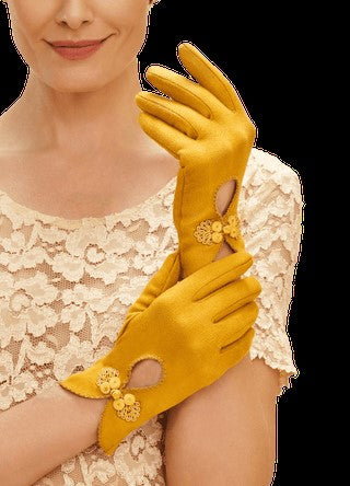 POWDER <BR>
Suki Gloves <BR> 
Mustard <BR>