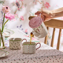 Load image into Gallery viewer, CATH KIDSON &lt;BR&gt;
Spring Birds Tea for Two Set&lt;BR&gt;
Cream &lt;BR&gt;
