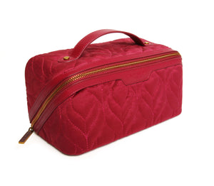 ALICE WHEELER <BR>
Train Case <BR>
Burgundy <BR>