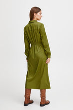 Load image into Gallery viewer, FRANSA&lt;BR&gt;
Viline Dress&lt;BR&gt;
Green&lt;BR&gt;
