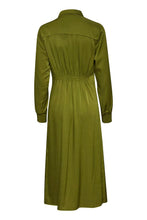 Load image into Gallery viewer, FRANSA&lt;BR&gt;
Viline Dress&lt;BR&gt;
Green&lt;BR&gt;
