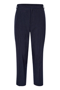 INWEAR<BR>
Whitni Trouser<BR>
Check or Navy<BR>
