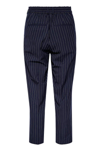 INWEAR<BR>
Whitni Trouser<BR>
Check or Navy<BR>