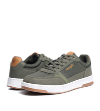 Load image into Gallery viewer, WRANGLER &lt;BR&gt;
Woody Men&#39;s Trainer &lt;BR&gt;
Khaki Tea &lt;BR&gt;
