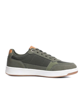 WRANGLER <BR>
Woody Men's Trainer <BR>
Khaki Tea <BR>