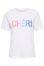 Load image into Gallery viewer, INWEAR &lt;BR&gt;
Zaki Cheri T-Shirt &lt;BR&gt;
White &lt;BR&gt;
