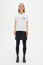 Load image into Gallery viewer, INWEAR &lt;BR&gt;
Zaki Cheri T-Shirt &lt;BR&gt;
White &lt;BR&gt;
